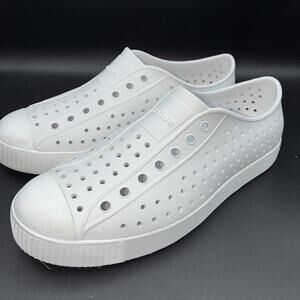 Native Kid's Girl Jefferson Sneaker White J5